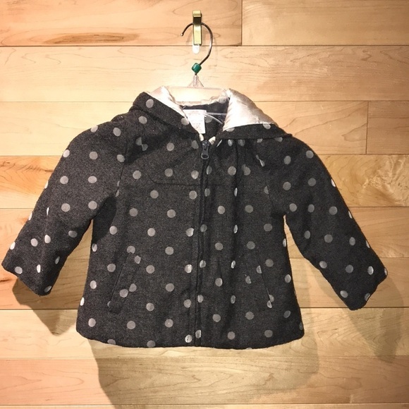 4/$25 Joe Fresh girl pea coat jacket - Picture 1 of 8